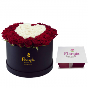 bouquet de rose et des fleurs rouge livraison à domicile au Maroc